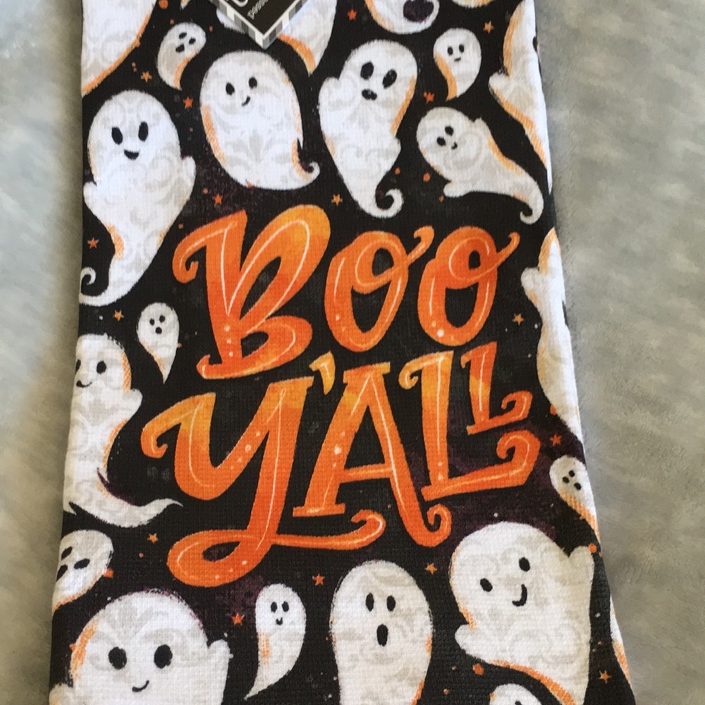 Ghosts Boo Y’all Kitchen Towel Cotton NWT Kay Dee Designs 26x16” - Picture 16 of 16